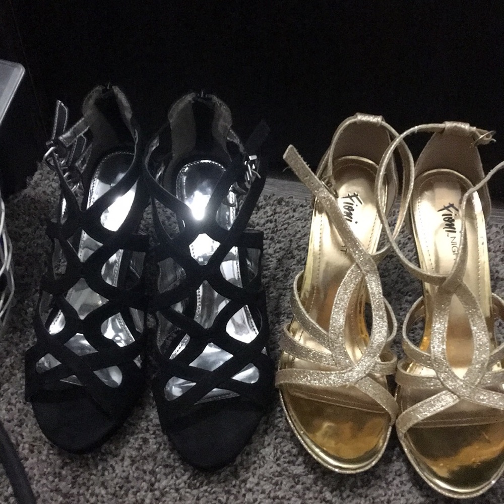 bundle !! 2 high heels